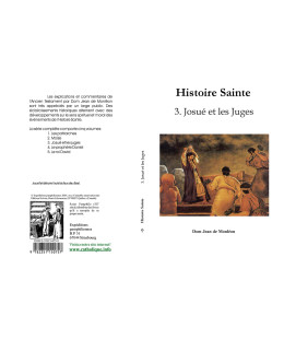 Histoire Sainte de Dom Monléon — TOME 3 — Josué et les juges